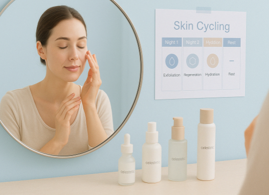 Skin Cycling : alterner ses soins pour une peau plus saine et lumineuse